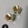 High quality copper brass material G1/2 inch hose to 3/8 inch pipe faucet hose extender connector adapter