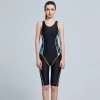 floral printing lady swimwear sports one-piece fast dry fabric