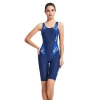 2025 France quick dry fabric sports race woman swimwear for women Color navy