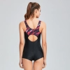 France quick dry fabric sports woman professional swimwear for women
