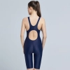 2025 solid color textures racing swimwear for women training