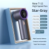 high speed digital display mini hand on fan