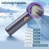 high speed digital display mini hand on fan