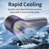 high speed digital display mini hand on fan