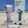 transparent usb fan handheld small fan 