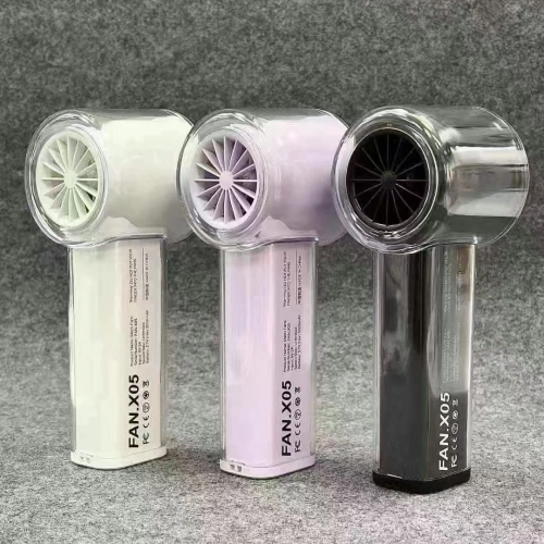 transparent usb fan handheld small fan 