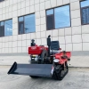 multiple purpose 35-50 hp crawler Rotary Tiller Loader agriculture machine
