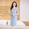 2023 summer korea style women dress for work business HR uniform
