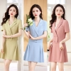 2023 fashion upgrade good fabric office work suit two piece skirt suit formal workwear