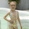 2022 France fashion small flower price two-piece children swimwear girl kid swimsuit 