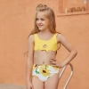2022 fashion casual sunflowers tankini for teen girl swimwear teen girl swimwear
