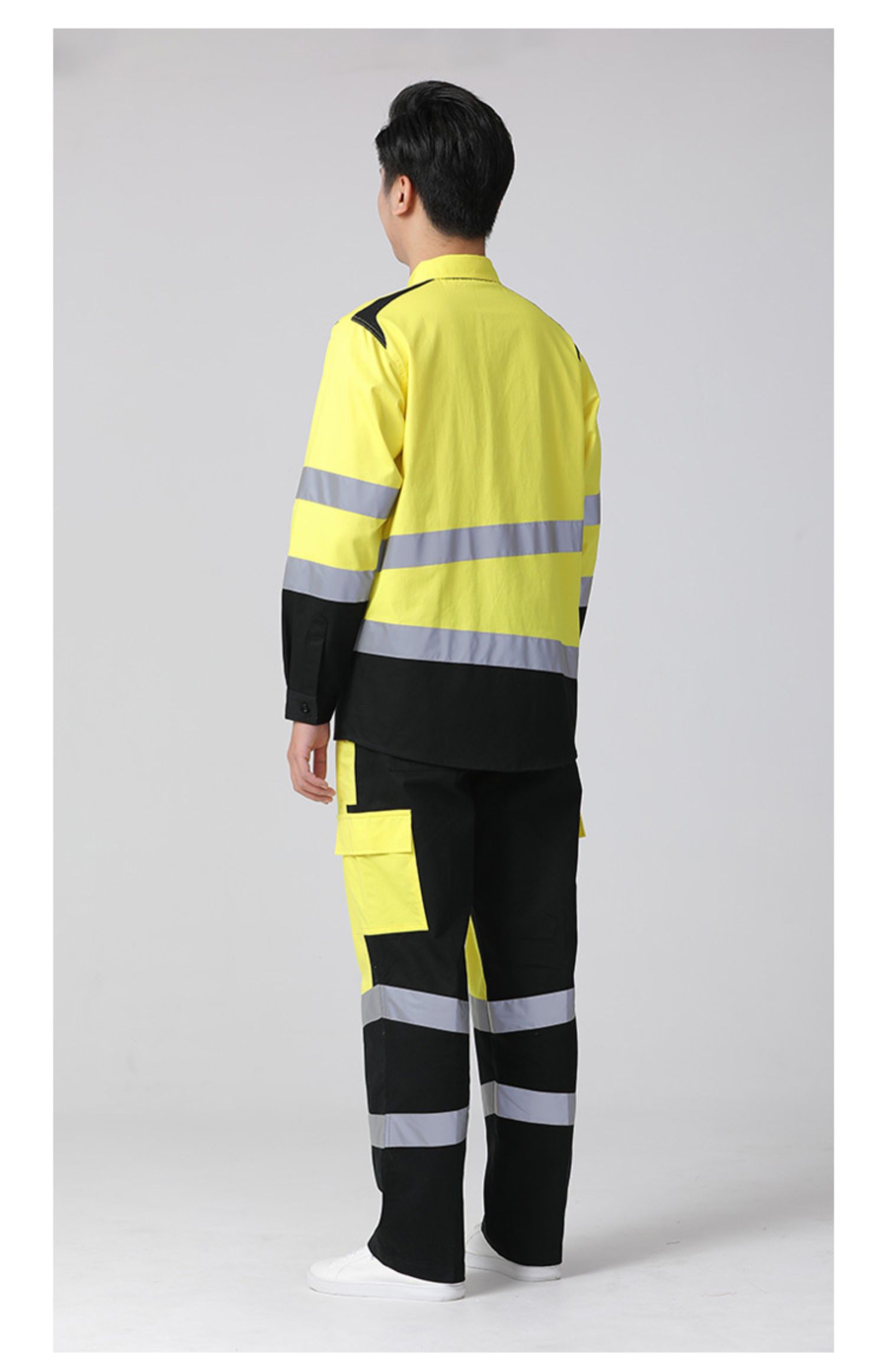 light refective security uniform miner factory worker uniform
