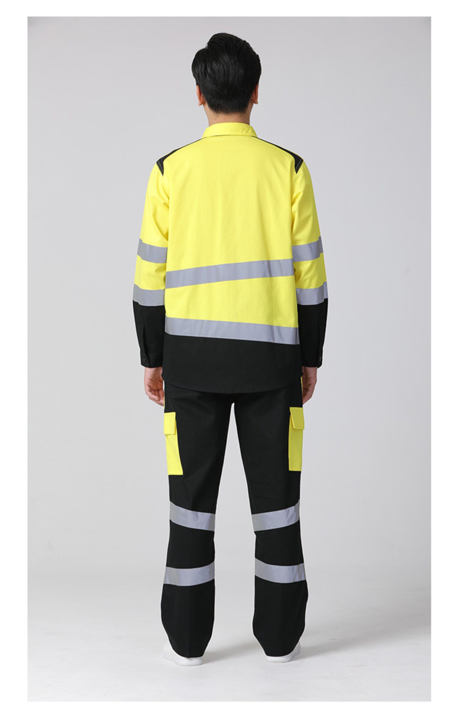 light refective security uniform miner factory worker uniform