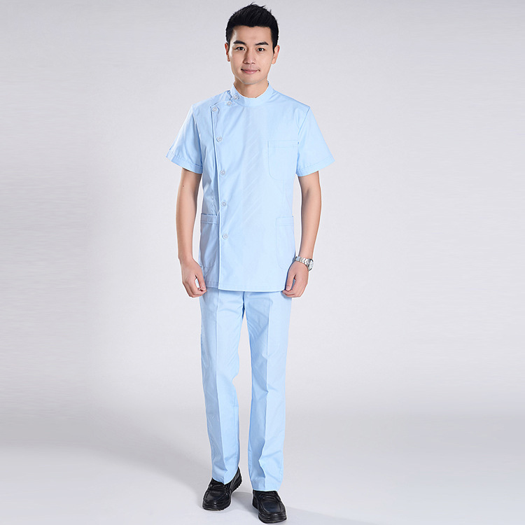 fashion high quality side open medical student lab coat work uniform suits