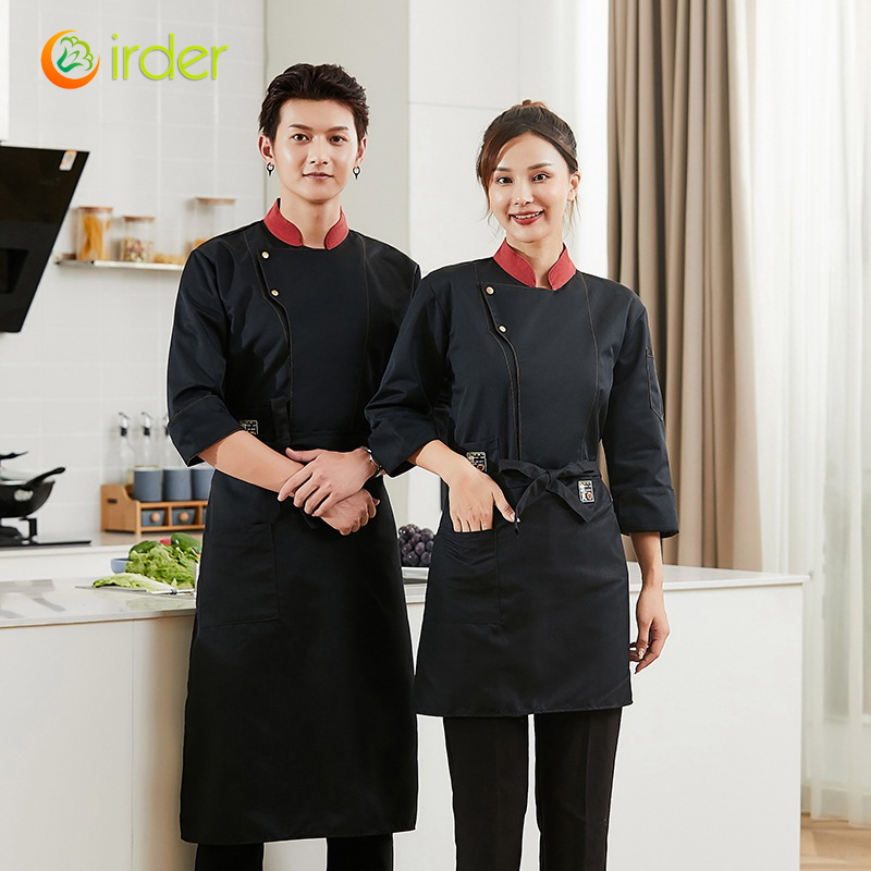 Thailand restaurant chef jacket uniform high quality fabric