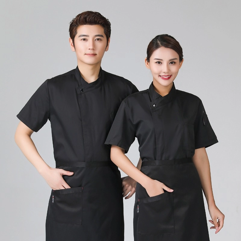 simple cheap white chef jacket chef workwear