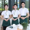 southeast Asian style restaurant waiter/waitress shirt apron workwear uniform