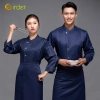 2025 autumn fried chicken shop staff workwear uniform chef jacket