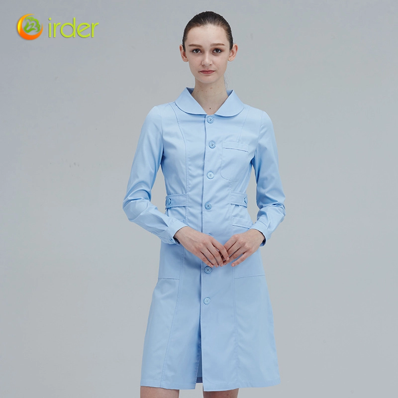 2025 high quality fabric professitional dentist clinic nurse coat lab coat