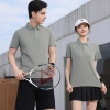 2025 breathable company uniforms t-shirts team workwear summer wear