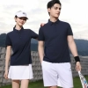 2025 breathable company uniforms t-shirts team workwear summer wear