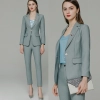 France design grace vogue easy care women pant suits uniform (blazer pant)