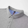 gray color company Polo shirt uniforms t-shirts customized logo