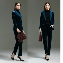 Pairs fashion office lady casual suits pant blazer