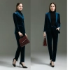 Pairs fashion office lady casual suits pant blazer