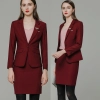 fashion white collar office women suits teacher uniform