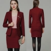 fashion white collar office women suits teacher uniform