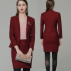 fashion white collar office women suits teacher uniform