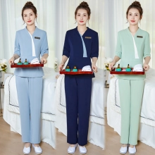 Korea style  beauty parlor  salon Beautician workwear uniform suits