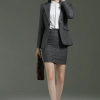 popular one button work office style women suit skirt suit