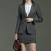 popular one button work office style women suit skirt suit