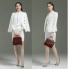 new design live steamer work suits uniform women skirt suit