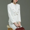 new design live steamer work suits uniform women skirt suit