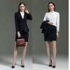 fashion Germany lawyer uniform work suit women skirt suits