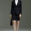 fashion Germany lawyer uniform work suit women skirt suits