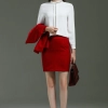 fashion wedding wear bride suits office attendant sales uniform women skirt suits