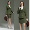 England style fashion double breasted sales broker uniform lawyer workwear women suits