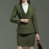 England style fashion double breasted sales broker uniform lawyer workwear women suits