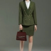 England style fashion double breasted sales broker uniform lawyer workwear women suits