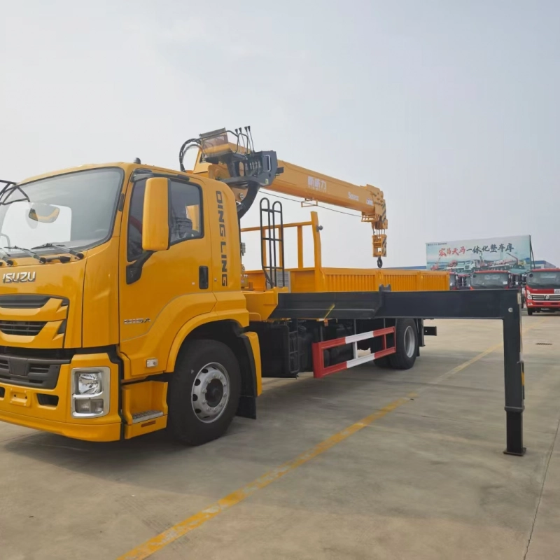 Vehicle mounted crane special purposes truck  global trade